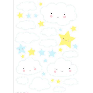 Wall sticker: cloud